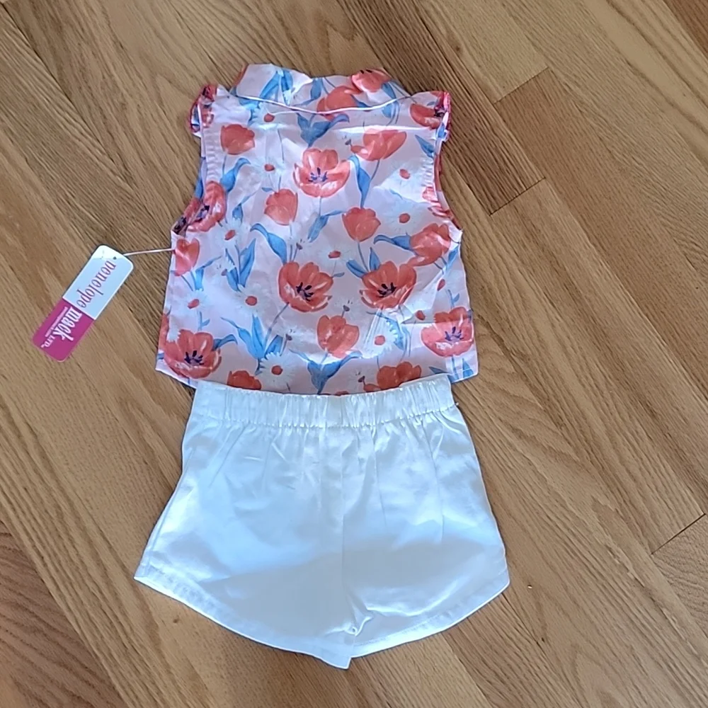 Penelope Mack Infant Girl 2 Piece Short Set